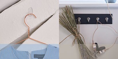 Clear, Decorative/Metallic Hooks
