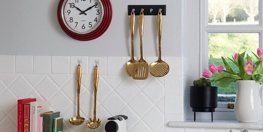 Command Hooks and Strips used in kitchen
