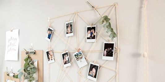 Creative Picture Hanging

