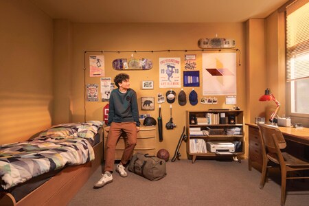 Decorated university room
