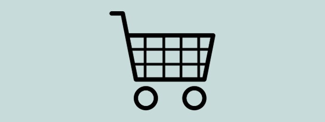 Shopping cart icon
