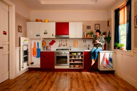 Organised kitchen
