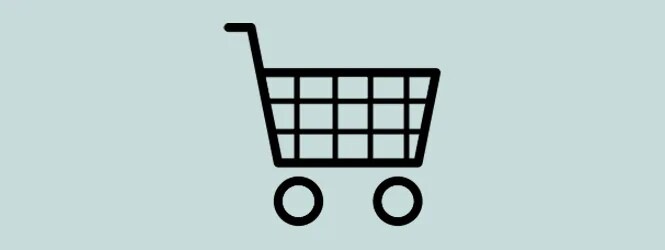 Shopping cart icon
