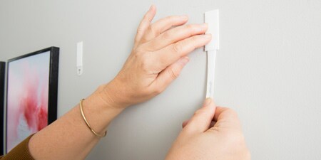 Removing Command strips from wall
