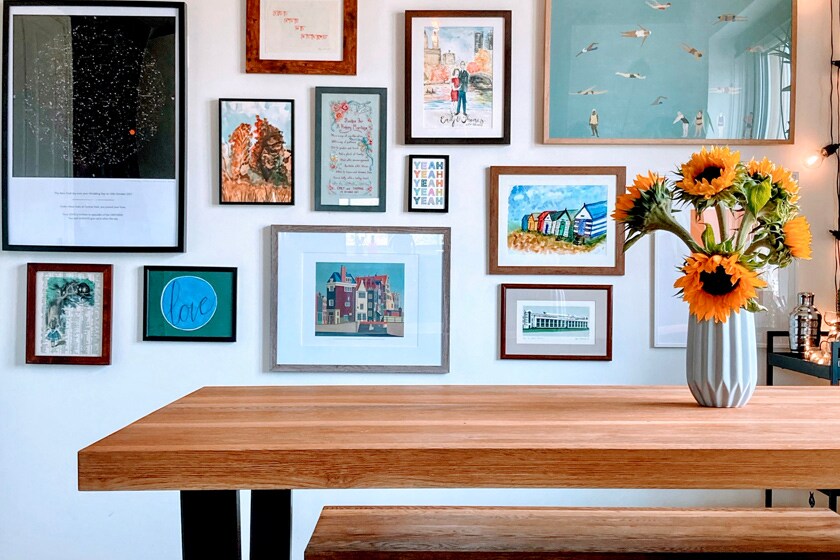 Picture wall idea
